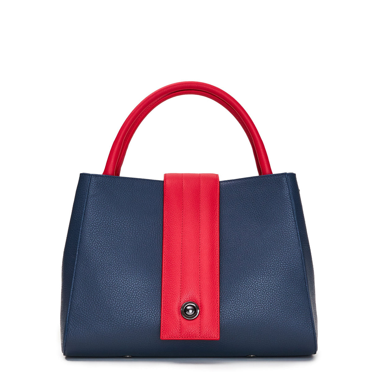 Tomoli Briffani Lean Interchangeable Quilted Closure Tote in Hot Denim ...